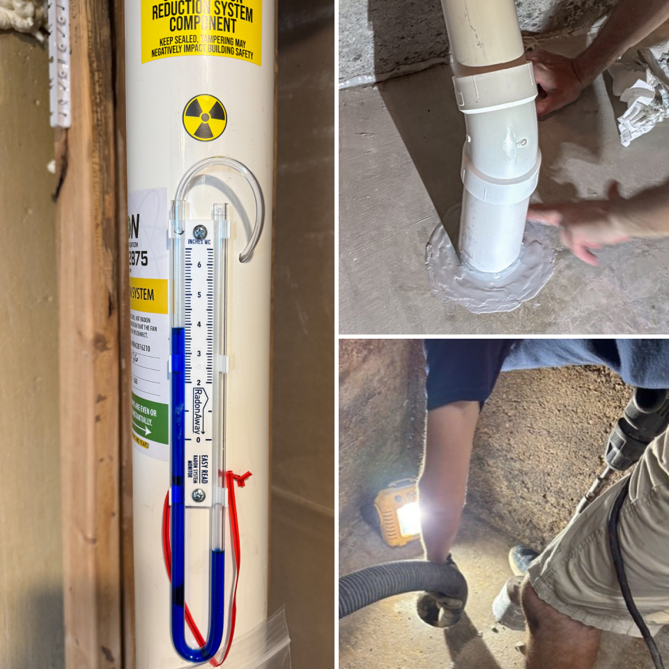 Basement PCV Piping Installation